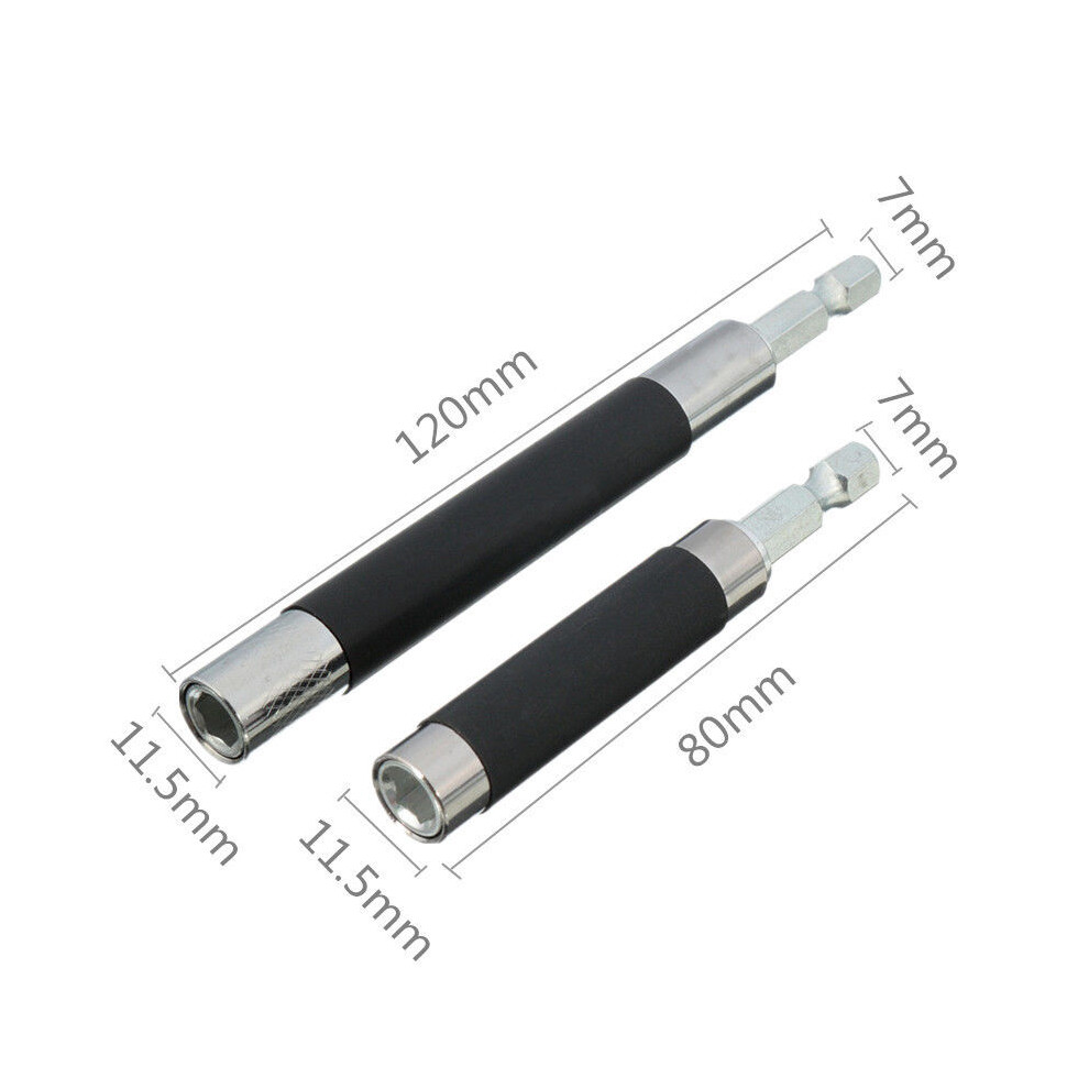 High Quality 80Mm 120Mm Extension Driver Drill Bit Holder Hex Screw Socket Magnetic Impact Adapter 4852537391504