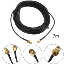 7 m langes SMA-Kabel (Stecker auf Buchse) Antennenverlängerungsstecker RG58