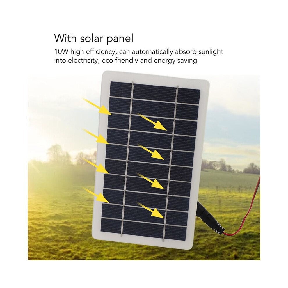 Solar Exhaust Fan Round Duct Solar Panel Ventilation Fan Kit Energy-Saving Solar Exhaust Fan For Rv Attics Greenhouses 4852693538867