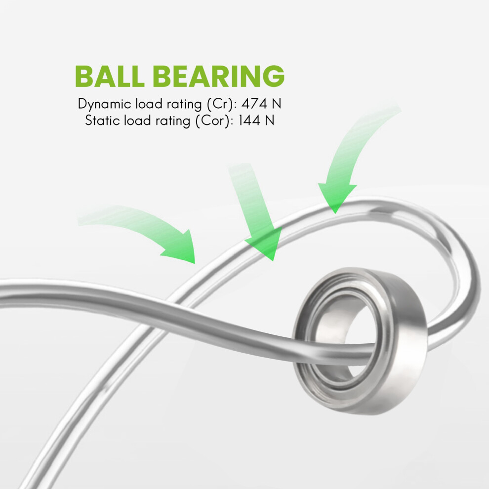 Pack Of 10 Smr74zz Abec-9 Stainless Steel Ball Bearings 4X7x2.5mm High-Speed Mobile Phone Bearings 4852537309080