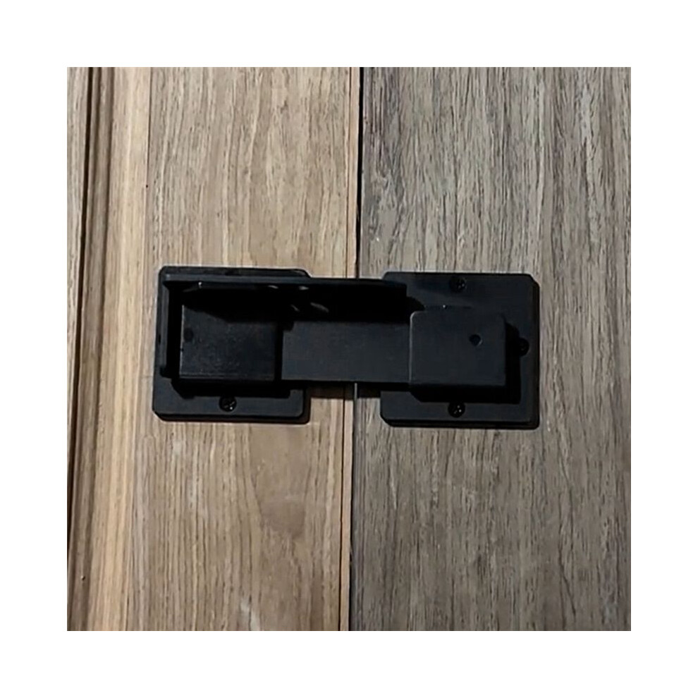 Gate Latch Lock Adjustable Flip Gate Latch Lock With 3 Padlock Hole For Barn Door Shed Fence Outdoor Gate Shed 4852367090479