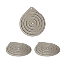 5 Pcs Silicone Microwave Plate Warmers, Non-Slip Food Warming Mats for Oven, Hot Pan Cooking