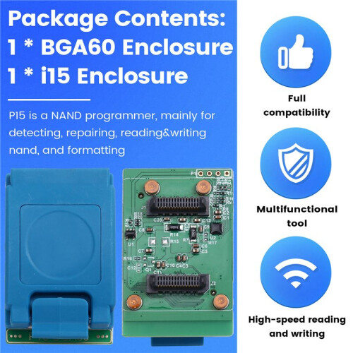 Programmer P15 Hard Disk Module for  8 8P X XR XS MAX 15 Pro for NAND SYSCFG Data Modification Write Tool 60 1