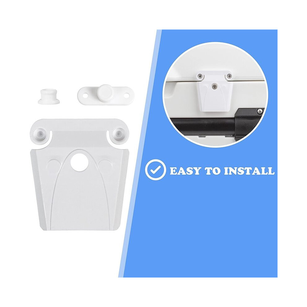 2 Set Cooler Latch Posts And Screws,Replacement Cooler Latch,Plastic Latchs Set Cooler Hinges Kit For Igloo 50-165Qt 4852367068560