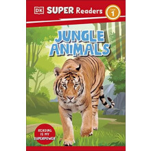 DK Super Readers Level 1 Jungle Animals by DK Paperback Book