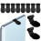 16Stk USB C Schutzstecker Silikon Schwarz Für Type C Anschlüsse 1