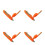 4Sets Orange Teigpresse Dumpling Maker Komfortabel Für DIY Anwendung 11