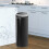 Homcom Cubo Basura Automático Negro 30.5 x 30.5 x 81.5 cm 2