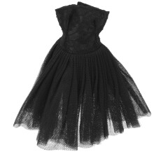 5Stk Strapazierfähiges Kleid Schwarz Kompakt Für Kinderspiel