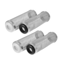4Pcs Stainless Steel Aquarium Filter Guard RustResistant Shrimp Safe Inlet Protection Mesh Cover