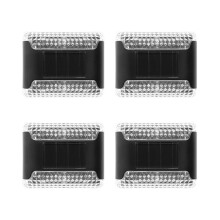 4PCS Solar Wall Lamp Outdoor Waterproof Widely Applicable Solar Decorative Lights IPX65 Waterproof Grade