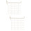 100Pcs Premium White Pegboard Hooks Utility Holders for Home Workshop 5