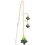 2Sets Damen Weihnachts Halskette Ohrringe Modeschmuck Farben 1
