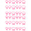 36Stk Silikon Lernringe Für Essstäbchen Kinder Training Pink Langlebig 6