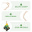 2Sets Damen Weihnachts Halskette Ohrringe Modeschmuck Farben 9