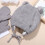 4Stk Jungen Winterset Mütze Grau Fleece 8