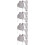 4Stk Jungen Winterset Mütze Grau Fleece 7