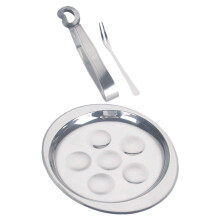 4Sets 6- Escargot Backplatten Serviergeschirr
