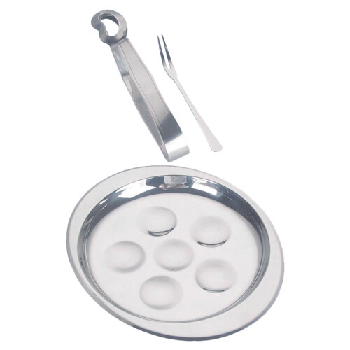 4Sets 6- Escargot Backplatten Serviergeschirr
