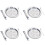 4Sets 6- Escargot Backplatten Serviergeschirr 6