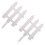 12Sets Weißer Gartenzaun Für Blumenbeete Und Garten 9