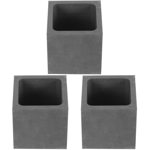 3Stk Graphitform Für Metallgießen Kids Gold Silber Leicht 2