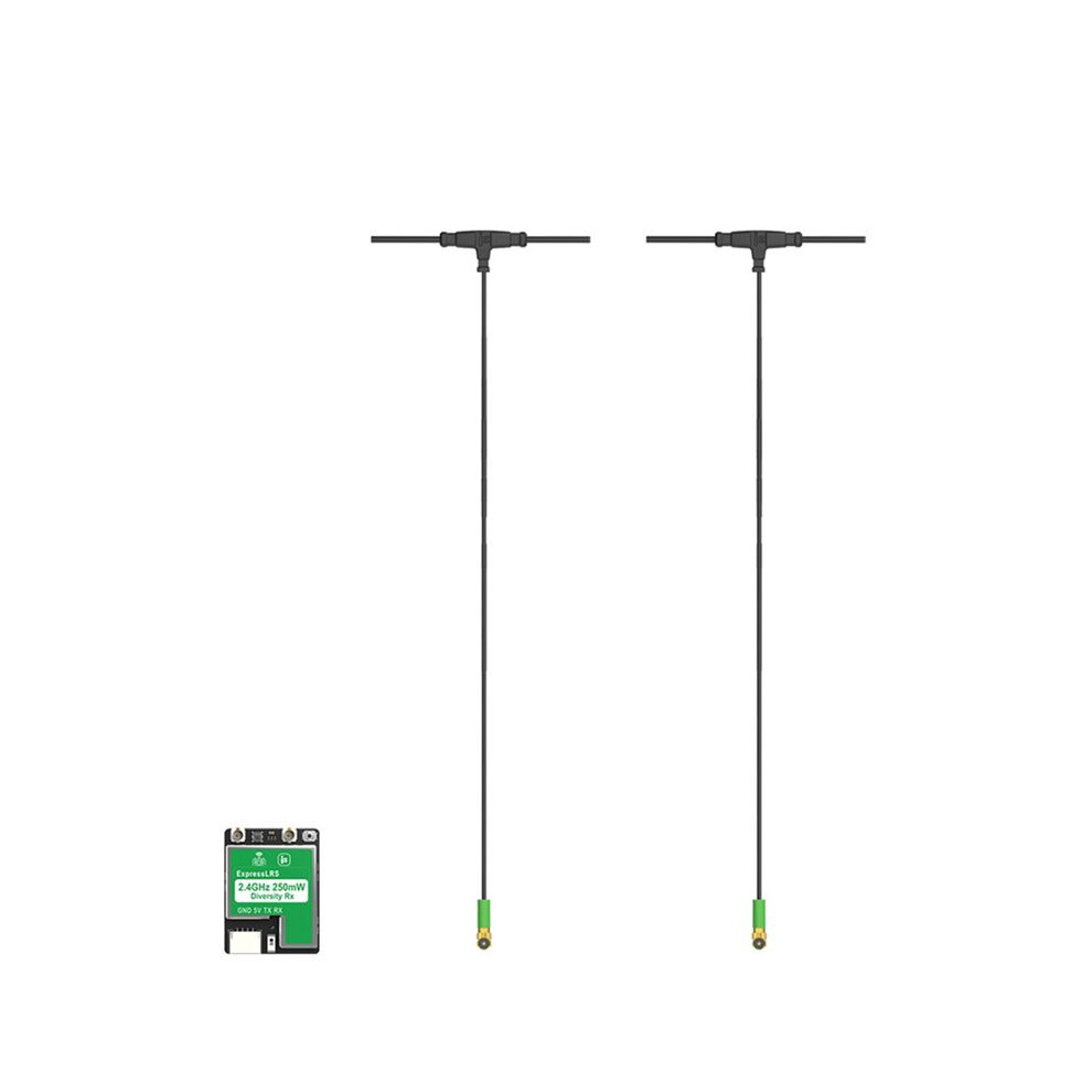 For Iflight Elrs 2.4Ghz Receiver True Diversity Rx Fpv Vrx Dual 220Mm Antenna Receiver For Fpv Drone 6132206247348