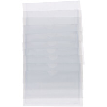 30Pièces Poches Adhésives Transparentes Pour Carte Et Étiquettes