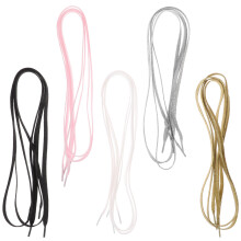 25Pairs Thickened Polyester Flat Glitter Shoelaces for Casual Shoes