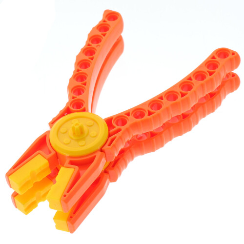 4Stk Praktischer ABS Trenner Für Bausteine Orange 2