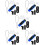 5Sets Elektronisches Kazoo Blau Für Kinder Und Erwachsene Mit Adapter 7