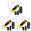 3Stk Portables ABS Kazoo Musikinstrument Für Performance 3