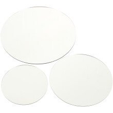 12Stk Acryl Spiegelplatten Für Schmuck- Kosmetikfotos