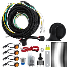 Universal UTV Turn Signal Kit with Amber LED Blinker Wide for , , , , Cart, Arctic Cat