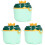 3Stk Auslaufsicherer Milchpulverspender Mit , Bunt, Robust 2