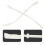 4Pièces Mèches Simple Coton Blanches Pour Torche Tiki Lampe 7