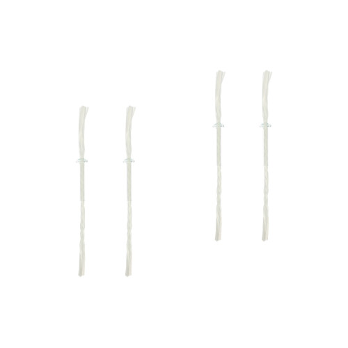 4Pièces Mèches Simple Coton Blanches Pour Torche Tiki Lampe 2