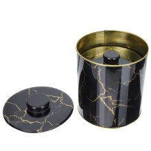 2Pièces Boîte À Sucreries Noire En Tôle Solide Pour Festif