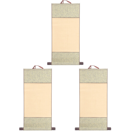 3Pièces Rouleaux Papier À Peindre Bleu, Support Dessin 1