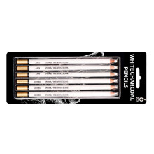 30Pièces Crayons Blancs Pour Croquis Ombrage Sur Papier Artistique