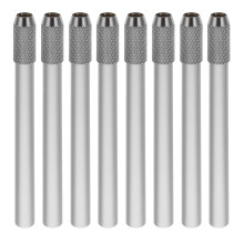 40Pièces Porte-Crayon Acier Inoxydable Pratique Pour Usage Artistique