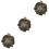 3Pièces Porte-Encre Design Raffiné Décoration Bureau 4