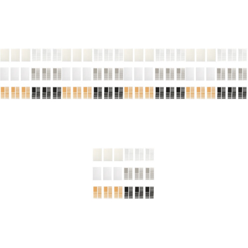 Réducteurs Anneaux Ajustables Couleurs Variées Pour 1