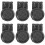 24Pcs Metal Pants Suspender Buttons Black Compact Lightweight Design 3
