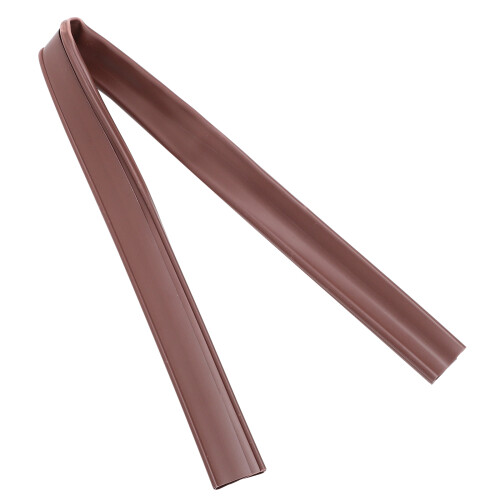 5Pcs Practical Brown PVC Under Door Draft Stopper Noise Blocker 2
