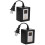 2Pcs Fish Tank Lamp Dimmer Quiet Black Plastic Aquarium Timer Device 9