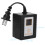 2Pcs Fish Tank Lamp Dimmer Quiet Black Plastic Aquarium Timer Device 10