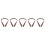 5Pcs Practical Brown PVC Under Door Draft Stopper Noise Blocker 11
