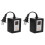 2Pcs Fish Tank Lamp Dimmer Quiet Black Plastic Aquarium Timer Device 4