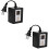 2Pcs Fish Tank Lamp Dimmer Quiet Black Plastic Aquarium Timer Device 8